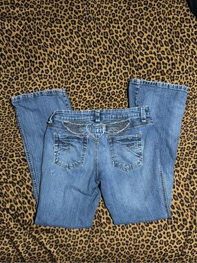 LEI Tramp Stamp Denim Jeans